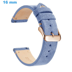 Bracelet Bleu 16 mm Cuir...