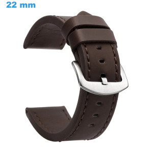 Bracelet 22 mm Cuir PU Brun...