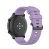 Bracelet fermoir Ardillon 22 mm Caoutchouc Violet pour montre