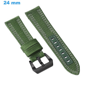 Bracelet 24 mm Nylon Vert...