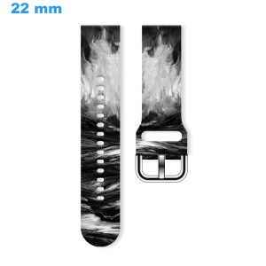 Bracelet 22 mm Caoutchouc...