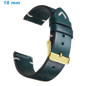 Bracelet Bleu 18 mm Cuir...