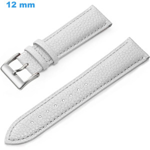 Bracelet Blanc 12 mm Cuir...