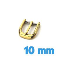 10 mm -  Fermoir montre bracelet ardillon doré