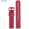 Bracelet 20 mm Silicone Violet montre