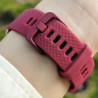 Bracelet 20 mm Silicone Violet montre