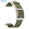 Bracelet 20 mm Nylon Vert pour montre