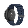Bracelet Silicone de montre Bleu 22 mm