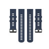 Bracelet Silicone de montre Bleu 22 mm