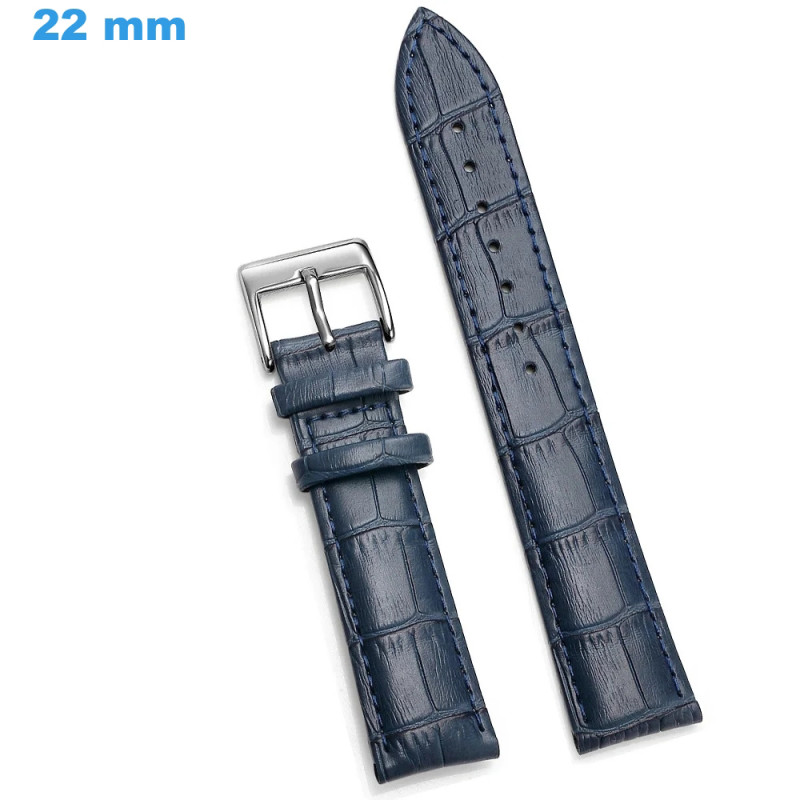 Bracelet De Montre Ingersoll En Cuir Marron - Largeur 22 Mm - Sans Fermoir - Neuf Avec étiquettes