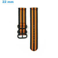 Bracelet 22 mm Nylon Orange...
