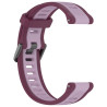 Bracelet de montre 22 mm Silicone Violet fermoir Ardillon