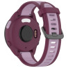 Bracelet de montre 22 mm Silicone Violet fermoir Ardillon