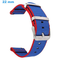 Bracelet 22 mm Nylon Bleu...