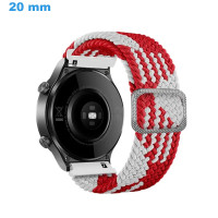 Bracelet 20 mm Nylon Rouge...