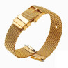 Bracelet Ardillon 18 mm Acier inoxydable Doré montre