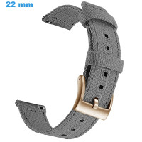 Bracelet 22 mm Tissu pour...