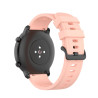 Bracelet fermoir Ardillon 22 mm Silicone Rose pour montre