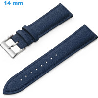 Bracelet Bleu 14 mm Cuir...