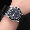 Bracelet Ardillon 20 mm Nylon Noir montre