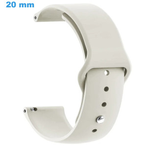 Bracelet 20 mm Silicone de...