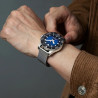 Bracelet de montre 13 mm Acier Inoxydable fermoir Coulissant Argenté