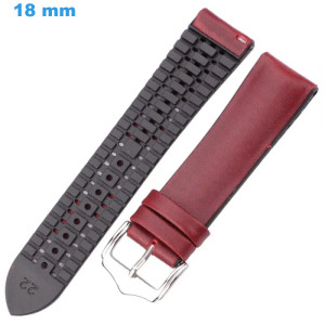 Bracelet 18 mm Caoutchouc...