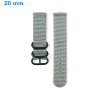 Bracelet 20 mm Nylon Gris...