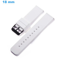 Bracelet montre Blanc 18 mm...