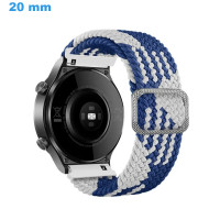 Bracelet 20 mm Nylon Bleu...
