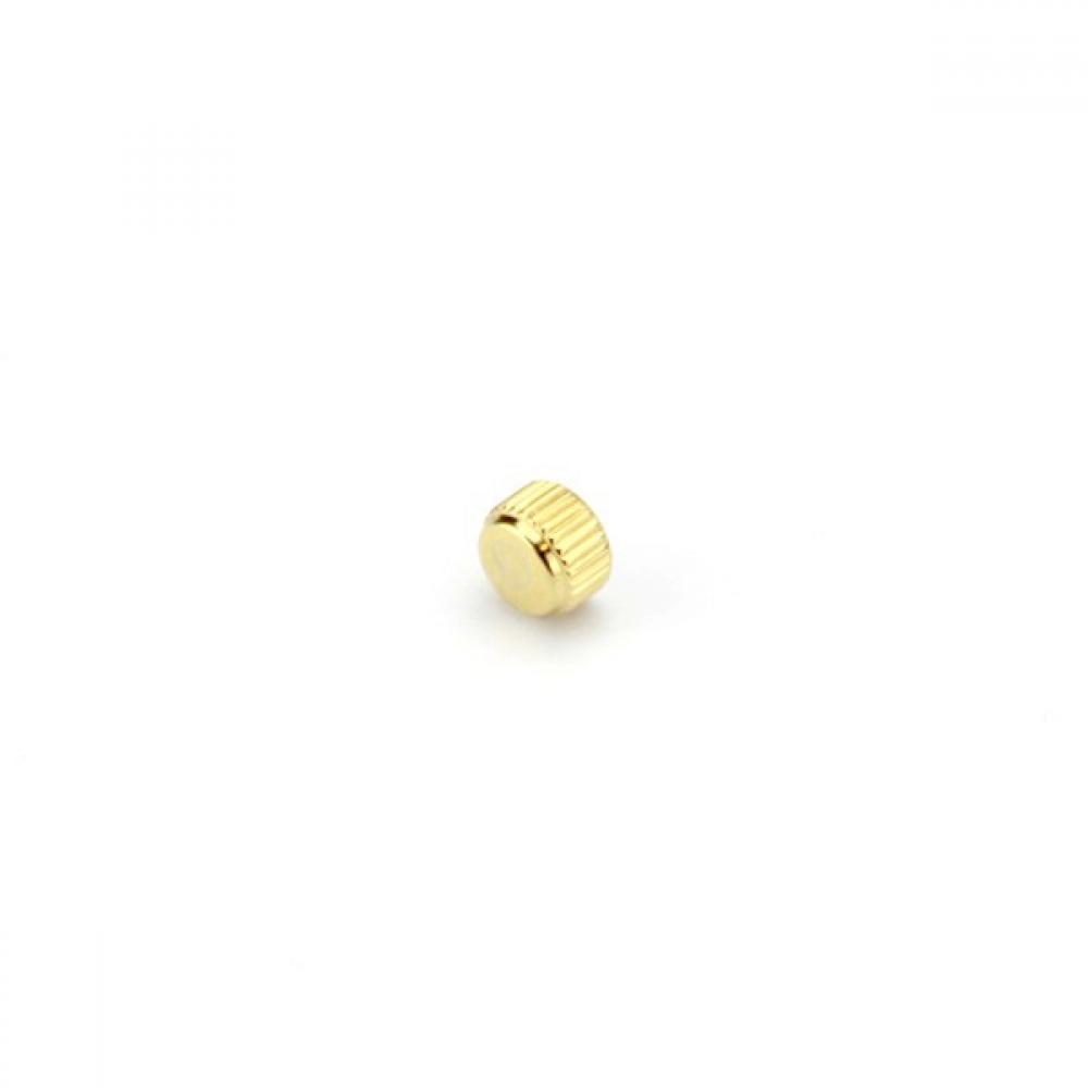 Couronne De Remontoir Pour Montre - Diamètre 4,50 Mm - Acier Doré étanche - Neuf Sans étiquette - Fabriqué En France