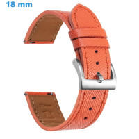 Bracelet Orange 18 mm Cuir...