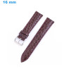 Bracelet Ardillon 16 mm Cuir véritable Brun montre