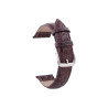 Bracelet Ardillon 16 mm Cuir véritable Brun montre