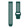 Bracelet 18 mm Caoutchouc Vert pour montre
