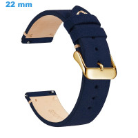Bracelet Bleu 22 mm Cuir...