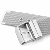 Bracelet 18 mm Acier inoxydable pour montre Argenté