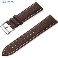 Bracelet Brun 22 mm Cuir...