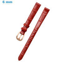 Bracelet montre Rouge 6 mm...
