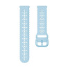 Bracelet Ardillon 22 mm Caoutchouc Bleu de montre