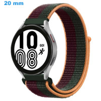 Bracelet 20 mm Nylon Rouge...