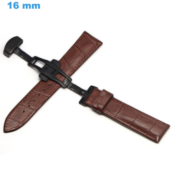 Bracelet Silicone Pour Montre Connectée - Boucle Papillon, Compatible Amazfit Active, Samsung, Garmin