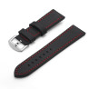 Bracelet de montre 18 mm Cuir PU Noir