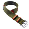 Bracelet boucle Ardillon Vert 22 mm Nylon montre