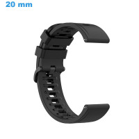 Bracelet 20 mm Caoutchouc...
