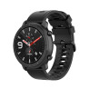 Bracelet 20 mm Caoutchouc de montre Noir Ardillon