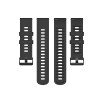 Bracelet 20 mm Caoutchouc de montre Noir Ardillon