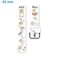 Bracelet 22 mm Silicone...
