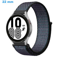 Bracelet montre Noir 22 mm...