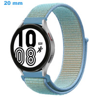 Bracelet 20 mm Nylon Bleu...